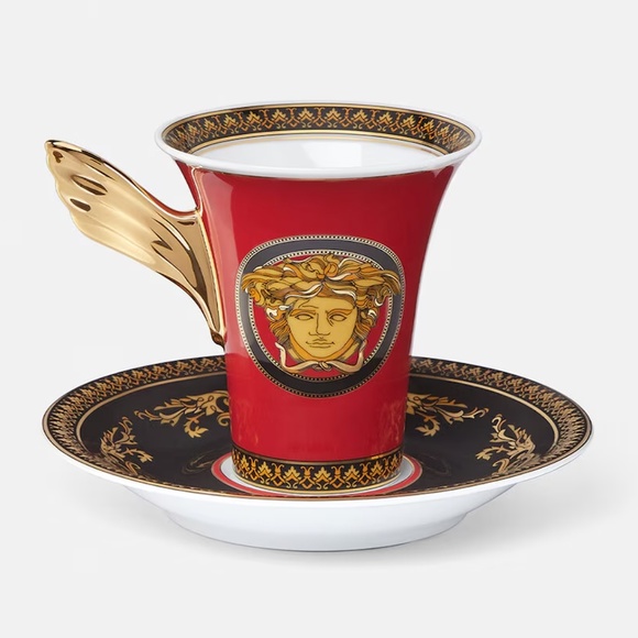 Versace Medusa Coffee Cup & Saucer - Picture 7 of 8